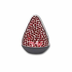 Mosiac Diya Red