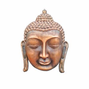 Copper Buddha Wall Sculptor