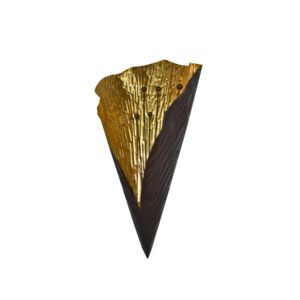 Tulip Wall Candle Holder- Gold