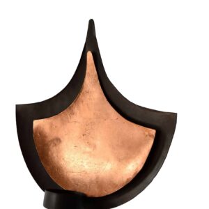 Small Dual Diya Design Copper