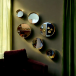 Wall Mirror Set of 6