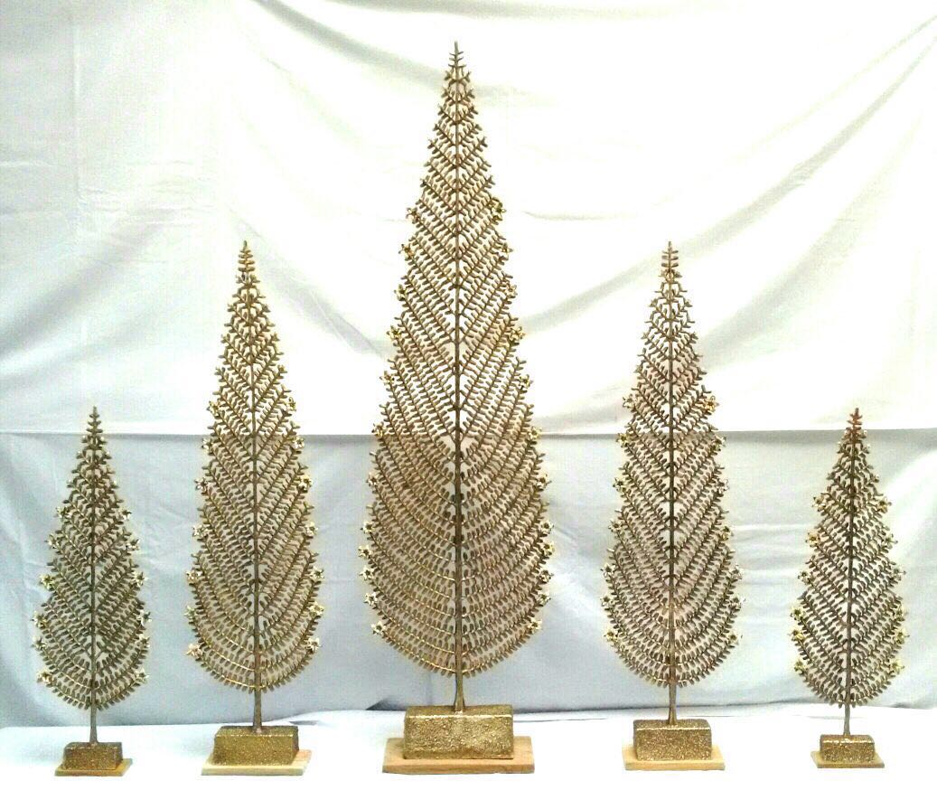 Brass Pedistal Ashoka Tree Sculptor