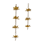 Gold Hanging Urli Cum Anjali Diya Extention Chain 36"/48"