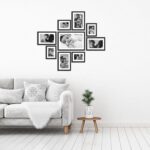 9 Frame Gallery Wall Set for family Collage