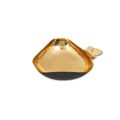 Brass Bowl Triangular Large