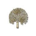 Brass Tree of life 24" height
