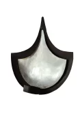 Small Dual Diya Design Silver