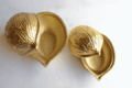 Walnut shape snacks Server (set of two)