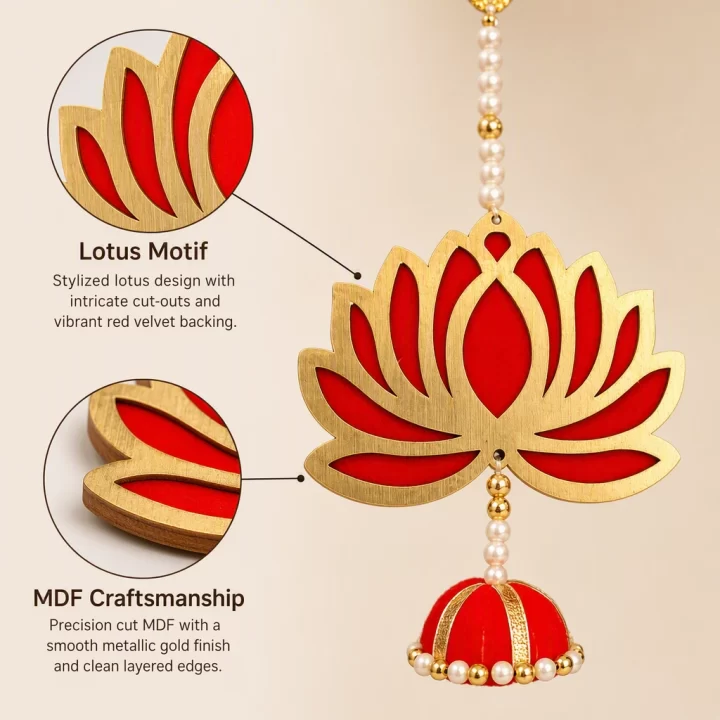 Hanging Lotus toran